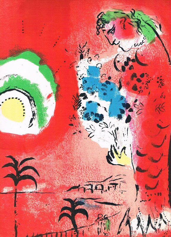 Bay of Angels by Marc Chagall, 1960