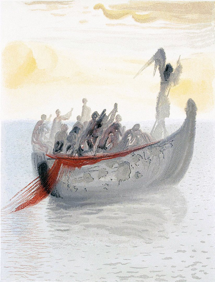 The Guiding Angel by Salvador Dali, 1963