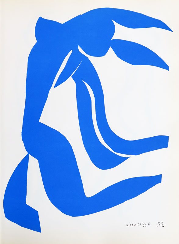 Blue Nude I by Henri Matisse, 1958
