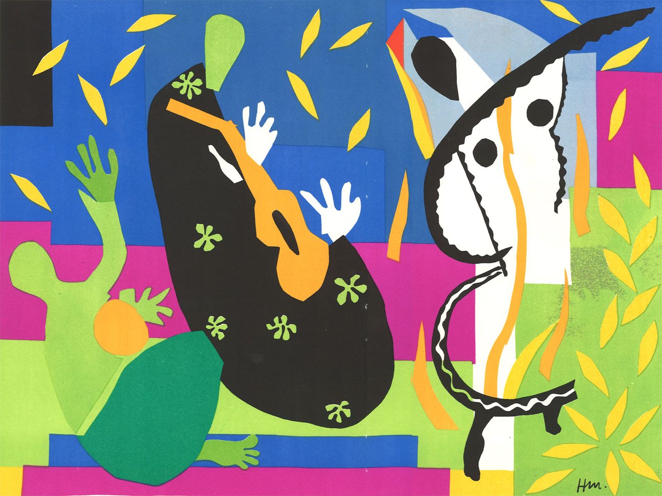 The King's Sadness by Henri Matisse, 1958