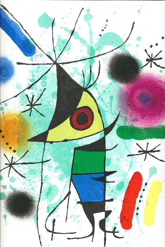 Composition XI by Joan Miro, 1972