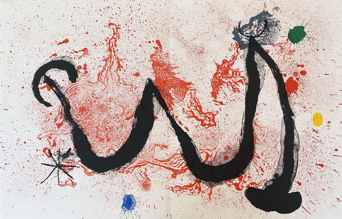 The Fire Dance by Joan Miro, 1963
