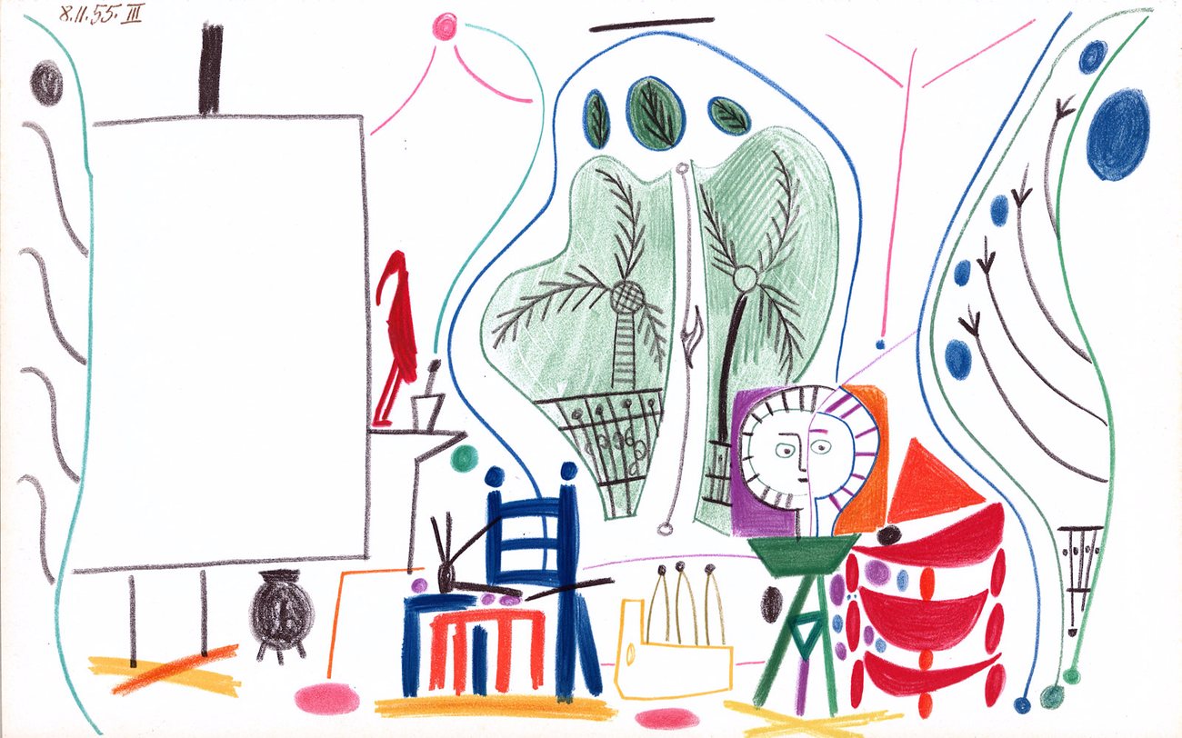 Studio III by Pablo Picasso, 1955